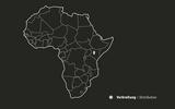 Afrika-Diorama-36 Verbreitungskarte Klippspringer